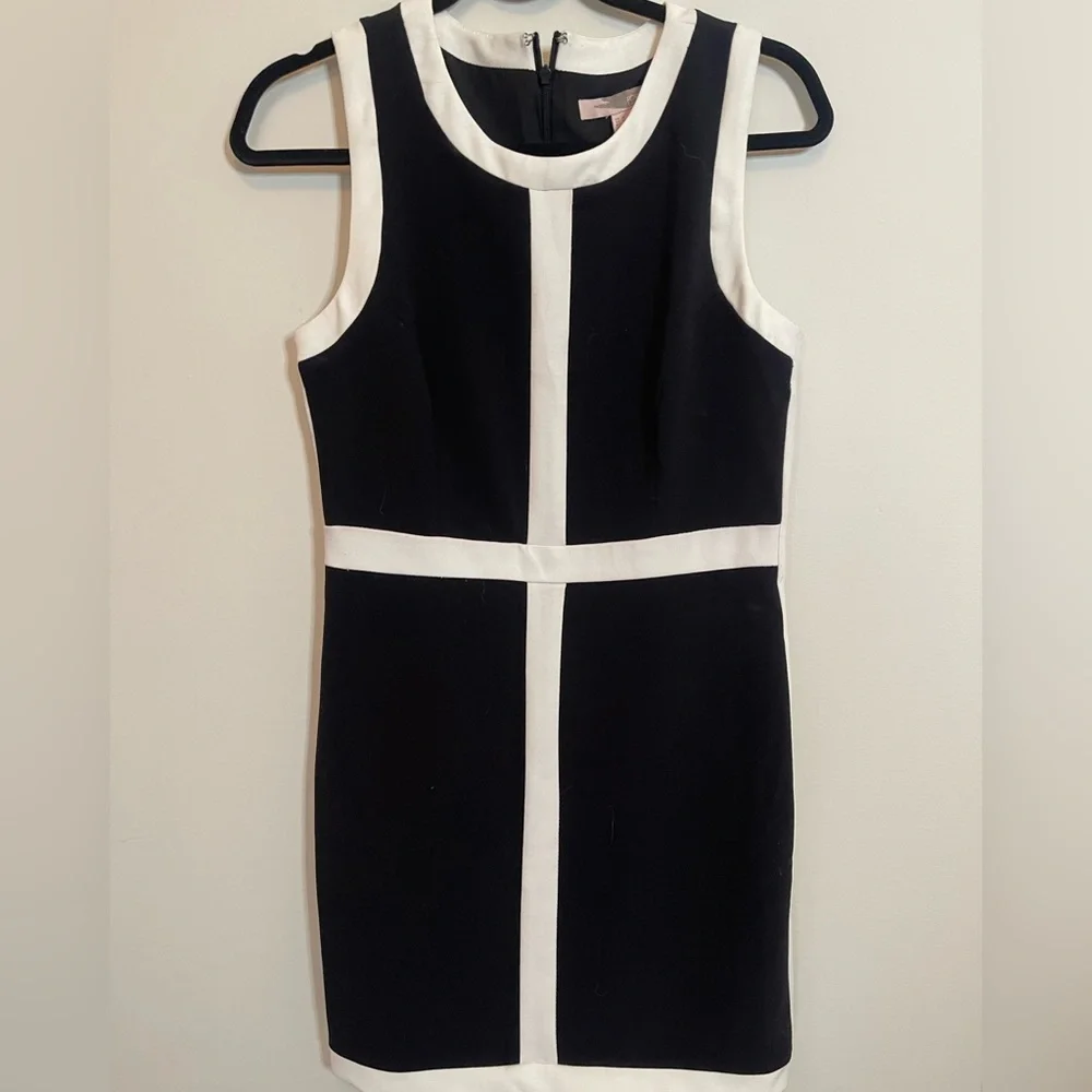 Black and white above knee dress , size M - Picture 1 of 6